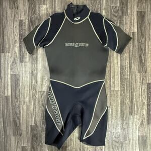 Dive N Surf 3/2mm Wetsuit Shorty Spring Scuba Surf Neoprene Preowned